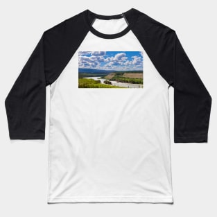 Five Finger Rapids landscape Yukon River Canada Baseball T-Shirt